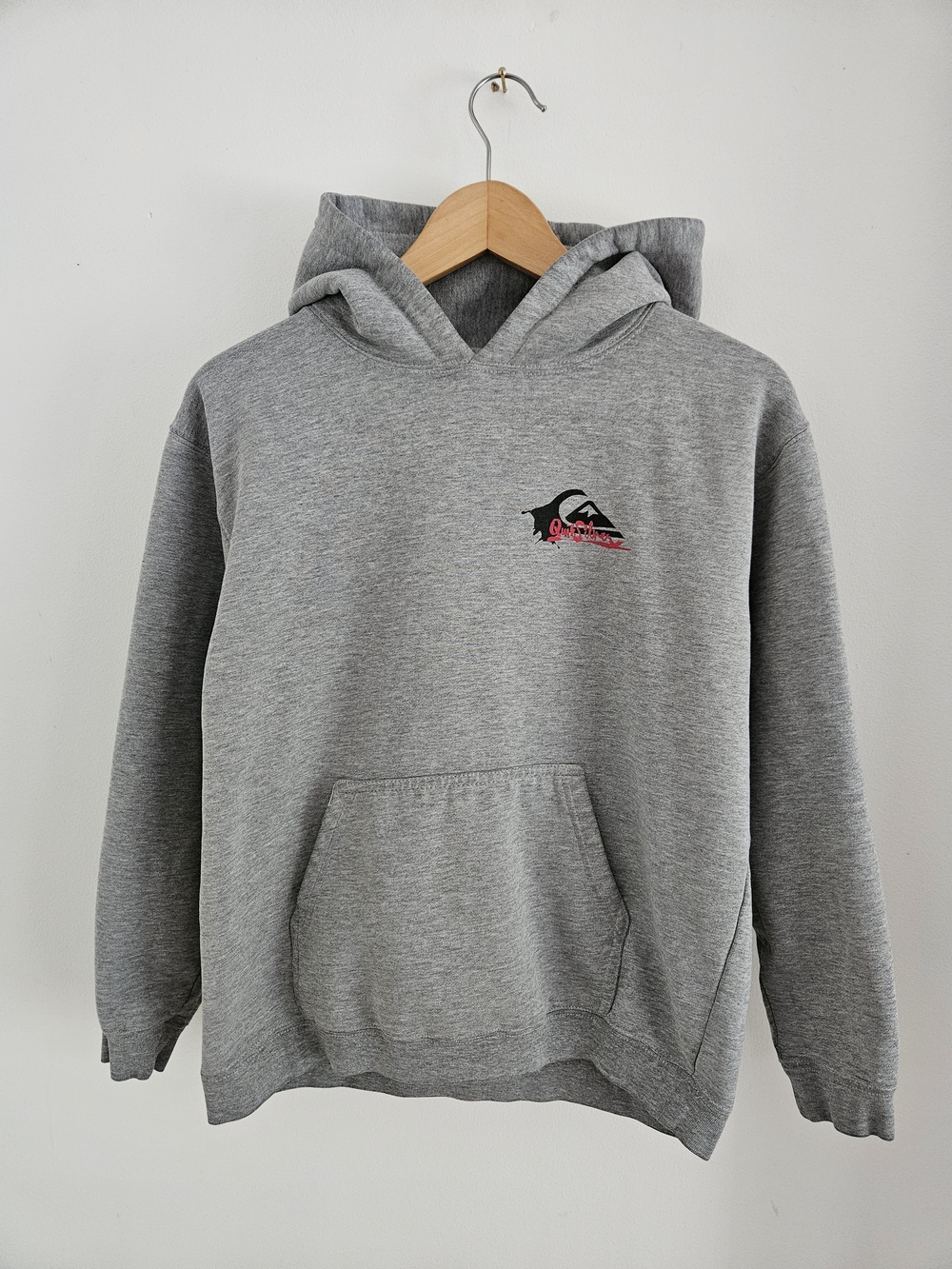 Vintage Quiksilver Hoodie Sweatshirt Womens Large Surfing Surfwear